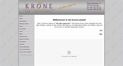 Desktop Screenshot of krone-liestal.ch